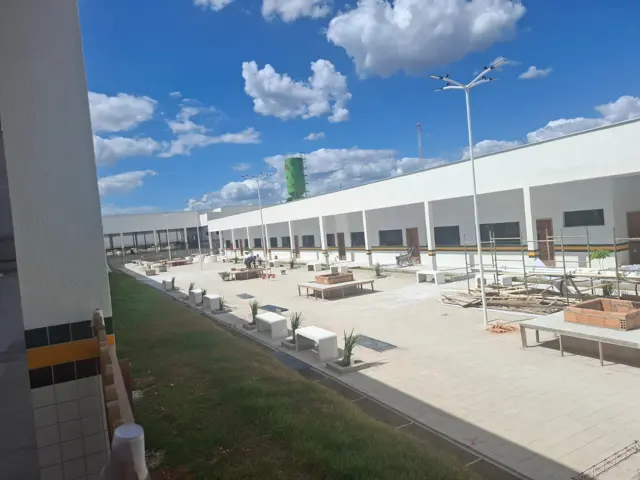 Vista geral da escola