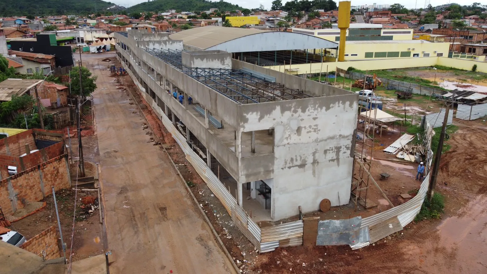 Feira coberta do Bairro Tropical em Parauapebas