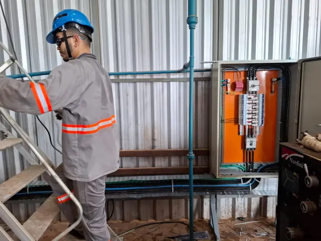 Adequação elétrica industrial