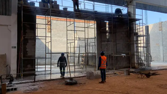 Fechamentos e alvenaria interna