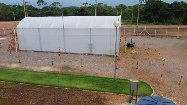 Estufa reformada do viveiro